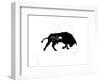 Pamplona Bull III-Rosa Mesa-Framed Art Print