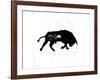 Pamplona Bull III-Rosa Mesa-Framed Art Print