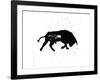 Pamplona Bull III-Rosa Mesa-Framed Art Print