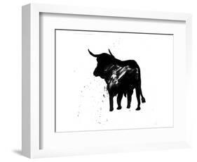 Pamplona Bull IV-Rosa Mesa-Framed Art Print