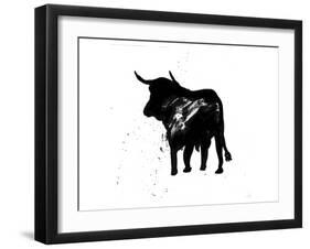 Pamplona Bull IV-Rosa Mesa-Framed Art Print