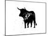 Pamplona Bull IV-Rosa Mesa-Mounted Art Print