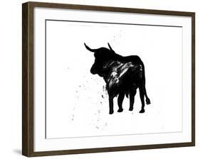 Pamplona Bull IV-Rosa Mesa-Framed Art Print