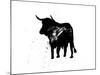 Pamplona Bull IV-Rosa Mesa-Mounted Art Print