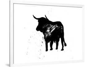Pamplona Bull IV-Rosa Mesa-Framed Art Print