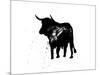 Pamplona Bull IV-Rosa Mesa-Mounted Art Print