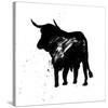 Pamplona Bull IV-Rosa Mesa-Stretched Canvas