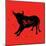 Pamplona Bull V-Rosa Mesa-Mounted Art Print