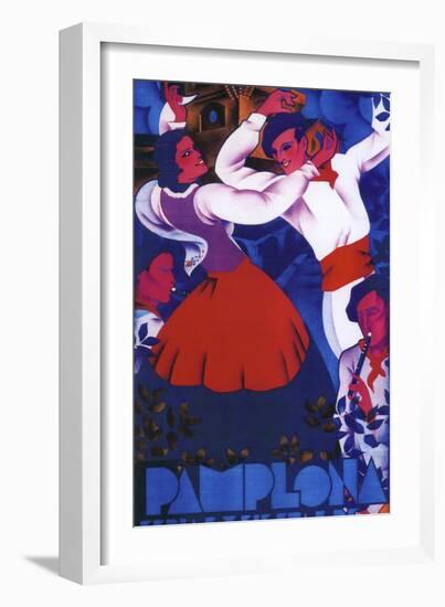Pamplona II-null-Framed Giclee Print