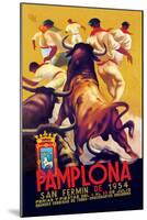 Pamplona, San Fermin-Charles Dana Gibson-Mounted Art Print
