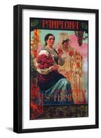 Pamplona VI-null-Framed Giclee Print