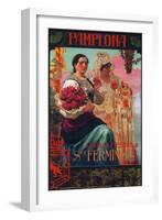 Pamplona VI-null-Framed Giclee Print