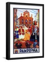 Pamplona XI-null-Framed Giclee Print