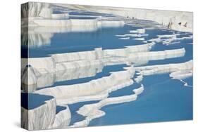 Pamukkale in Turkey-Andrushko Galyna-Stretched Canvas