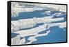 Pamukkale in Turkey-Andrushko Galyna-Framed Stretched Canvas