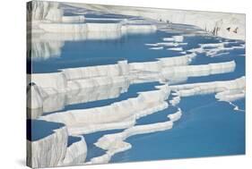 Pamukkale in Turkey-Andrushko Galyna-Stretched Canvas