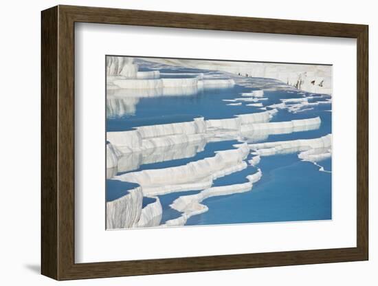 Pamukkale in Turkey-Andrushko Galyna-Framed Photographic Print