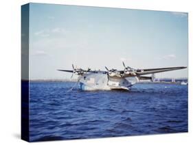 Pan Am Anzac Clipper-Bernard Hoffman-Stretched Canvas