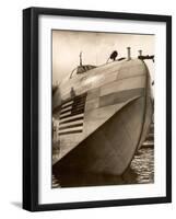 Pan Am Clipper Seaplane-George Strock-Framed Premium Photographic Print