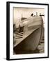 Pan Am Clipper Seaplane-George Strock-Framed Photographic Print