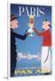 Pan Am - Paris-null-Framed Art Print