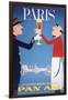 Pan Am - Paris-null-Framed Art Print