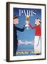 Pan Am - Paris-null-Framed Art Print