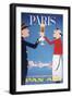 Pan Am - Paris-null-Framed Art Print