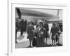 Pan Am Stewardesses in Frankfurt after Emergency Landing-null-Framed Photographic Print