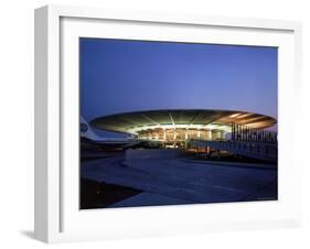 Pan American Air Lines Terminal at NY International Airport-Dmitri Kessel-Framed Photographic Print