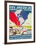 Pan American Airways System Poster, 1929-null-Framed Giclee Print