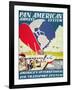 Pan American Airways System Poster, 1929-null-Framed Giclee Print