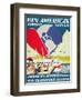 Pan American Airways System Poster, 1929-null-Framed Giclee Print