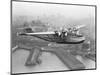 Pan American China Clipper and San Francisco Skyline Photograph No.1 - San Francisco, CA-Lantern Press-Mounted Art Print