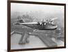 Pan American China Clipper and San Francisco Skyline Photograph No.1 - San Francisco, CA-Lantern Press-Framed Art Print