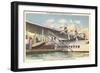 Pan American Clipper Boarding in Miami-null-Framed Art Print