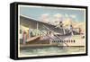 Pan American Clipper Boarding in Miami-null-Framed Stretched Canvas