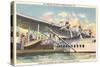 Pan American Clipper Boarding in Miami-null-Stretched Canvas