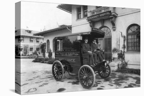 Pan-American Exposition Ambulance-C.d. Arnold-Stretched Canvas