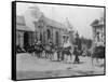 Pan-American Exposition Camel Parade Photograph - Buffalo, NY-Lantern Press-Framed Stretched Canvas