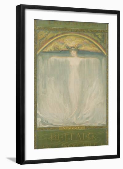 Pan-American Exposition Poster-Evelyn Rumsey Cary-Framed Giclee Print