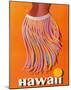 Pan American: Hawaii - Hula Skirt-null-Mounted Giclee Print