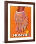 Pan American: Hawaii - Hula Skirt-null-Framed Giclee Print