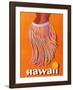 Pan American: Hawaii - Hula Skirt-null-Framed Giclee Print