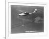 Pan American Philippine Martin Clipper over San Francisco Photograph - San Francisco, CA-Lantern Press-Framed Art Print