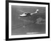 Pan American Philippine Martin Clipper over San Francisco Photograph - San Francisco, CA-Lantern Press-Framed Art Print