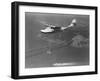 Pan American Philippine Martin Clipper over San Francisco Photograph - San Francisco, CA-Lantern Press-Framed Art Print