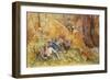 Pan and Chimera-Luc-Oliver Merson-Framed Giclee Print