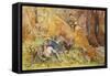 Pan and Chimera-Luc-Oliver Merson-Framed Stretched Canvas