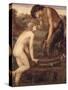 Pan and Psyche, 1870s-Edward Burne-Jones-Stretched Canvas